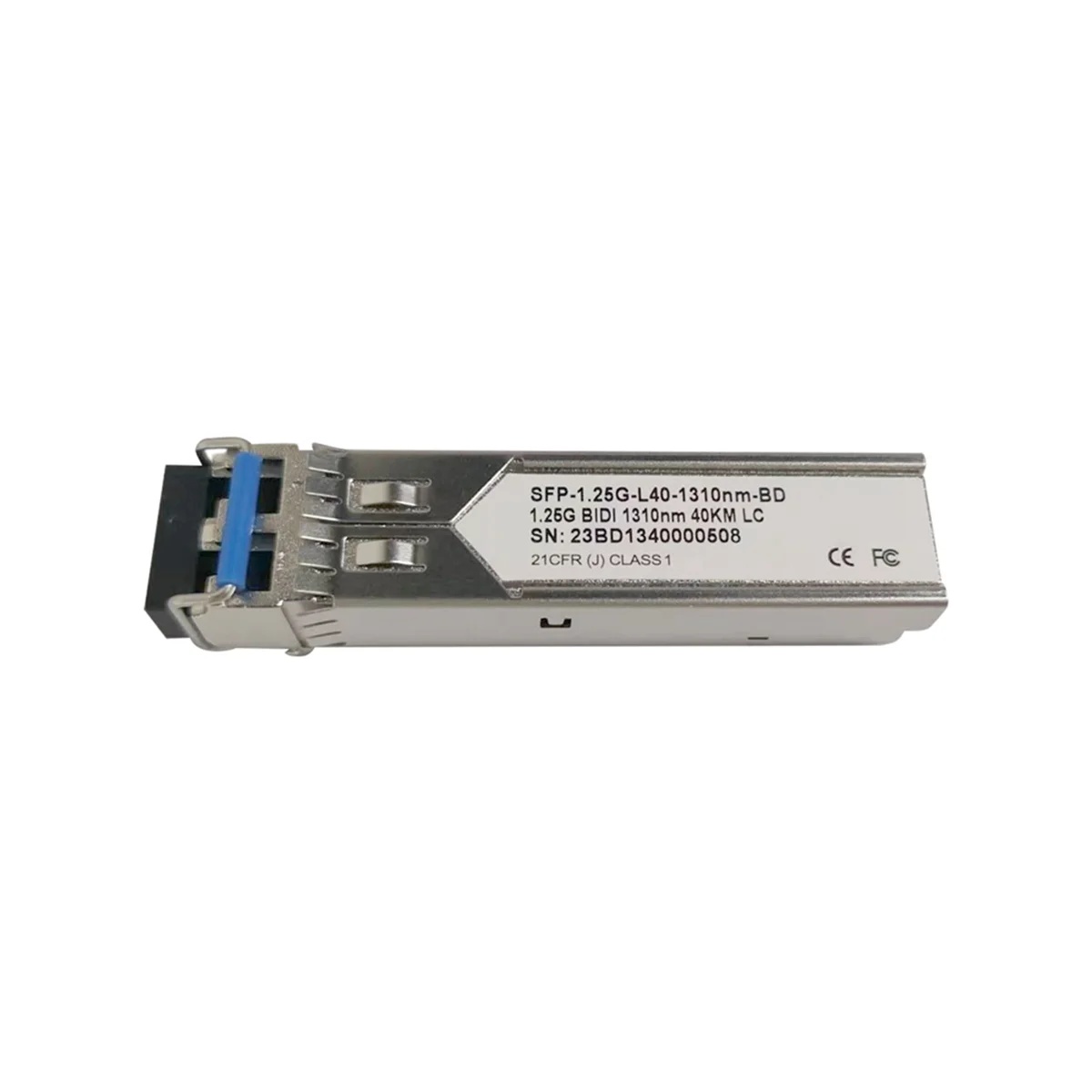 Gigabit Fiber SFP Module 1.25G Single Mode Dual Fiber 40km LC 1310nm Compatible with Multiple Types of Switches