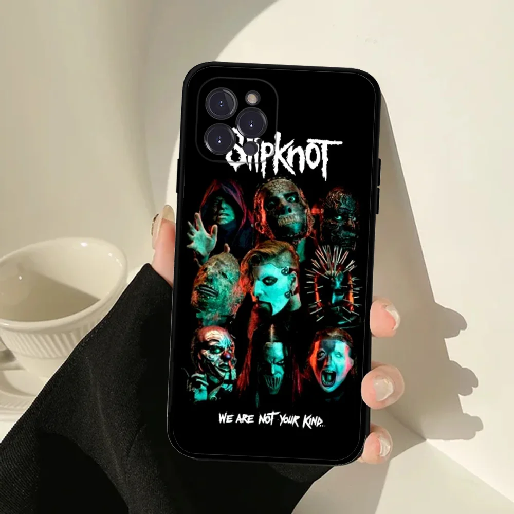 S-Slipknots-Rocks Phone Case For IPhone 16 15 14 11 12 13 Mini Pro XS Max Cover 6 7 8 Plus X Funda Shell