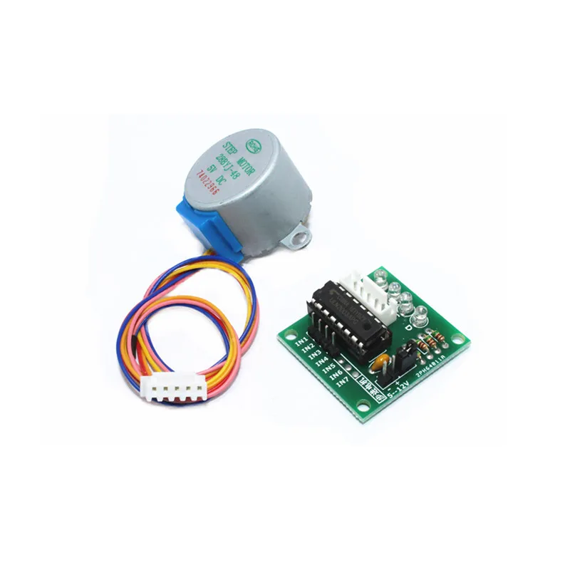 ULN2003 Papan Driver Motor Stepper + Set Kit Motor Stepper Motor Stepper 5V
