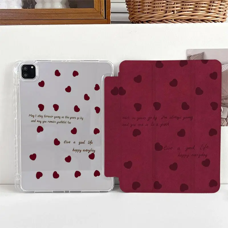 Cover Pencil Holder Funda For Samsung S7 S10 S9 12.4 Tab S6 Lite 10.4 S10 Lite Samsung Tab S7 S8 S9 11 A9 A11 8.7" Plus 11" A8