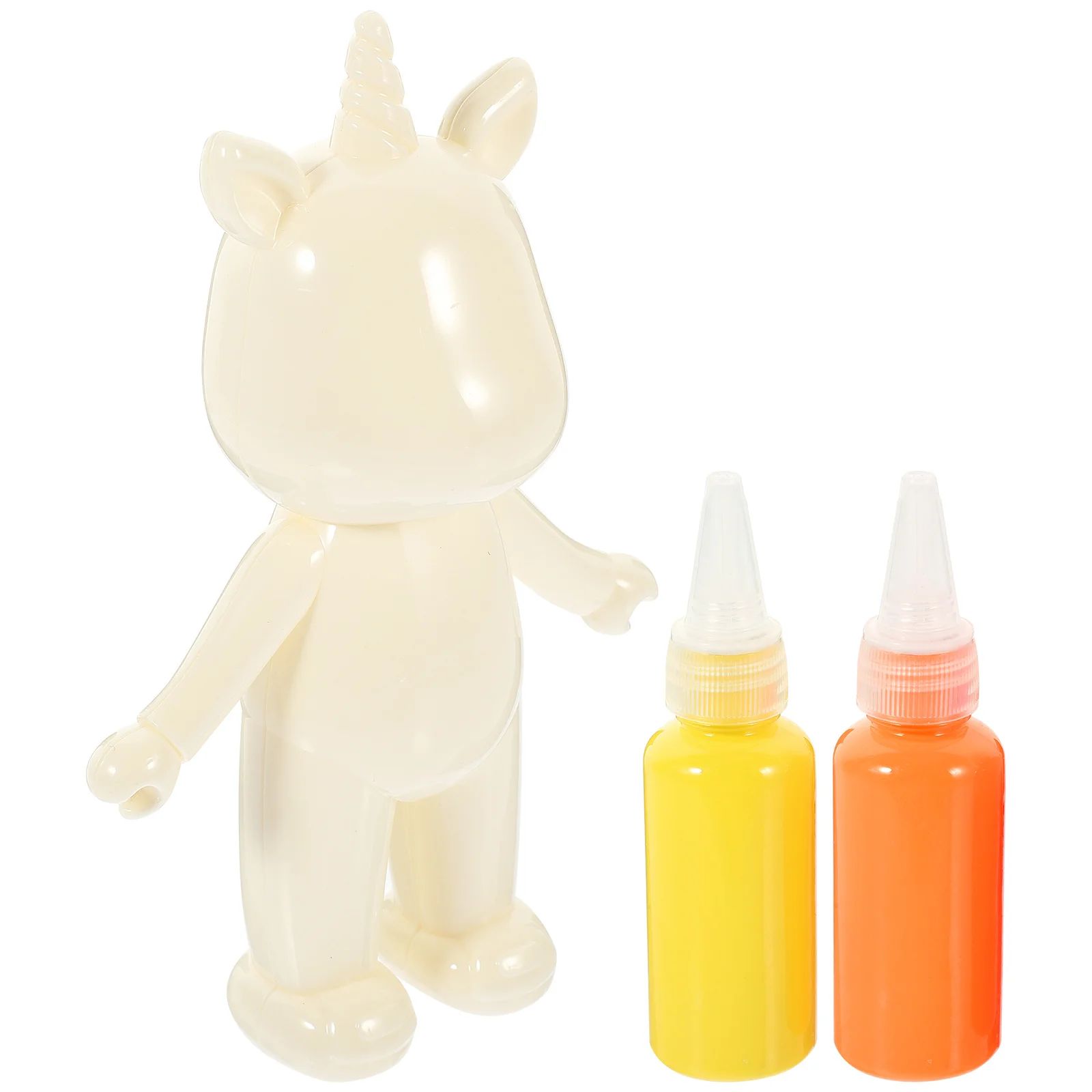 1 مجموعة دهان داي البلاستيك يونيكورن حلية 16 سنتيمتر السائل الملونة الكتابة على الجدران الإبداع هدية الاطفال الحرف لوازم مهرجان حفلة #6