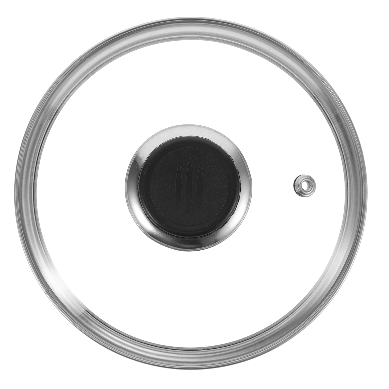 

Universal 6 Inch Tempered Glass Pot Lid Heat Resistant Explosion Proof Insulated Handle Splash Guard Pan Cover for Home Use