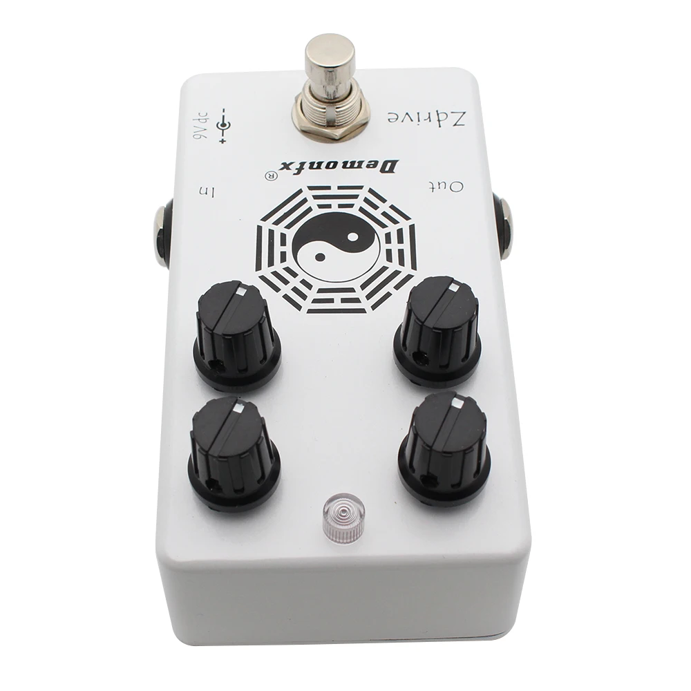 Demonfx-Pedal de efecto de guitarra Zdrivee de alta calidad, Boost Overdrive con True Bypass clon Zendrive