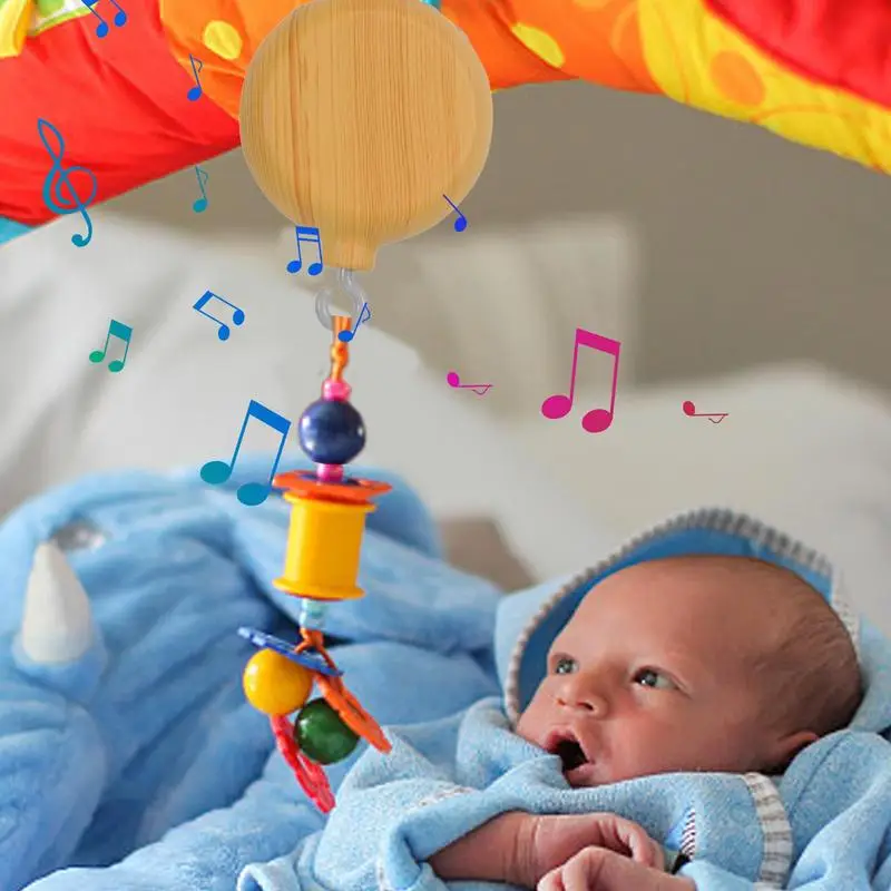 35 Songs Babies Crib Mobile Musical Box Nursery Wind Bell Movement Mobile Musical Newborn Crib Holder Arm Bracket Rattle