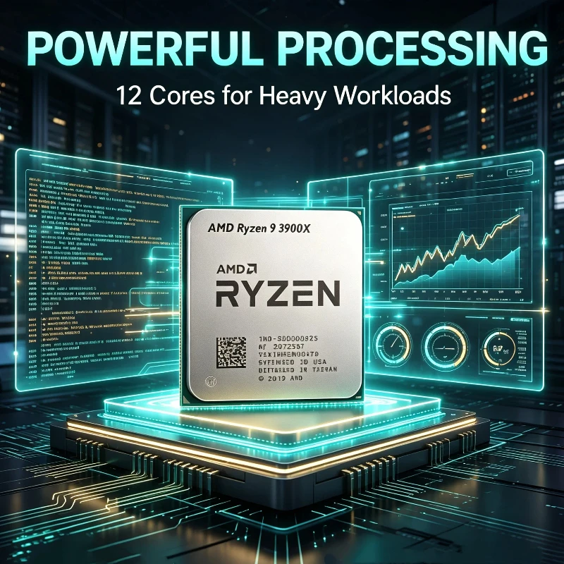 Amd Cpu Ryzen 9 - Ryzen 9 3900X AMD Desktop-CPU Unterstützt