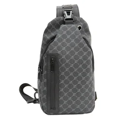 Men's Fashion Crossbody Bag Multi-functional Large Capacity Chest Bag Casual Single Shoulder Brand Small Diagonal Bag