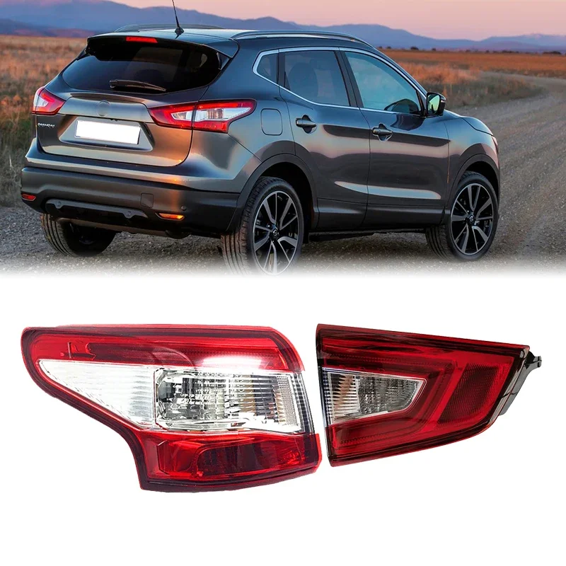 LED Rear Stop Brake Tail Light For Nissan Qashqai MK2 J11 2014 2015 2016 26555-4EA0A 26550-4EA0A (Only for EU Version) (No bulb)