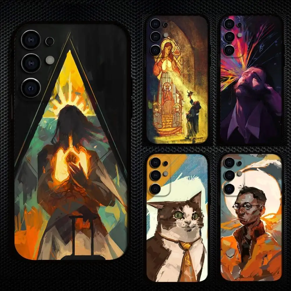 

D-Disco E-Elysium Game Phone Case For Samsung S25,S24,S21,S22,S23,S30,Ultra,S20,Plus,Fe,Lite,Note,10,9,5G Black Cover