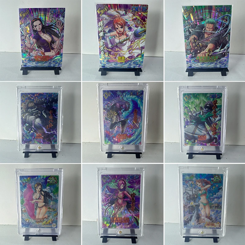 

Anime One Piece SSP OP BGP Cards Nami Robin Reiju Zoro Franky Brook Collection Cards Christmas Birthday Gifts Children's Toys