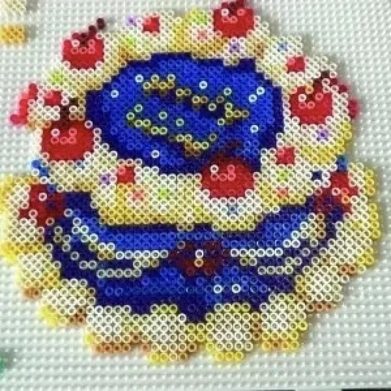 2.6mm 3000Pcs Fuse Beads Hama Perler Beads Safe Non-toxic Colorful Beads Creative Cartoon DIY Handmade Puzzle Craft Supplies