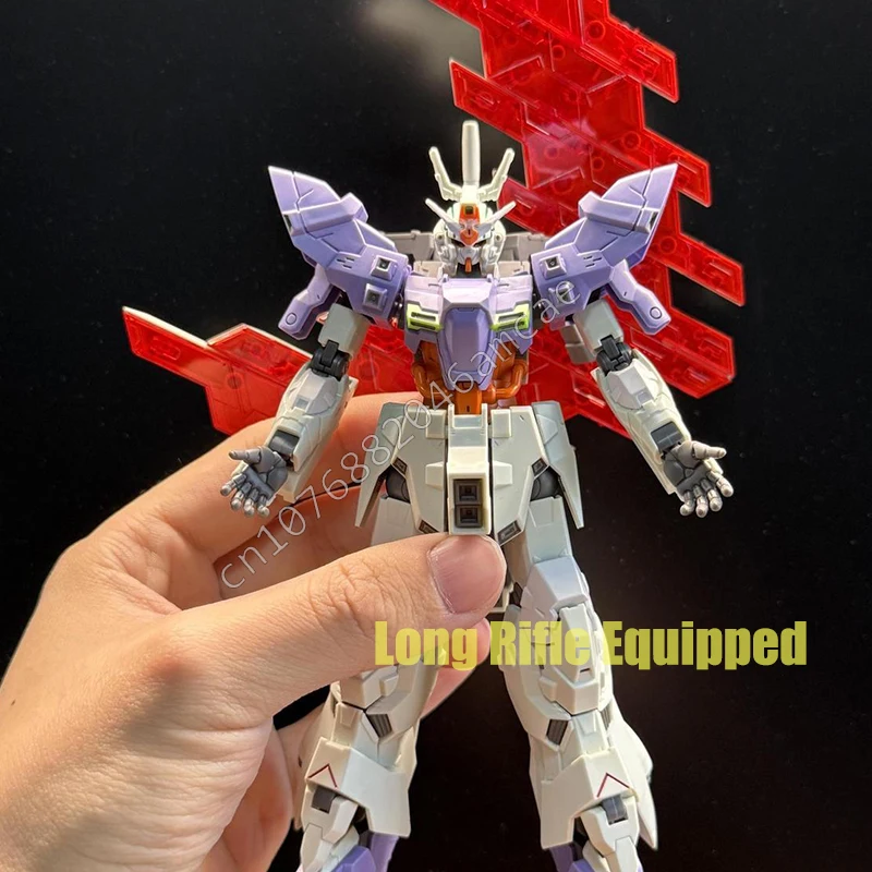 

JU JIANG HG 1/144 Assembly Model Kit Long Rifle Equipped Moon Action Figures Robot Plastic Model Kits Collection Toy Kids Gifts
