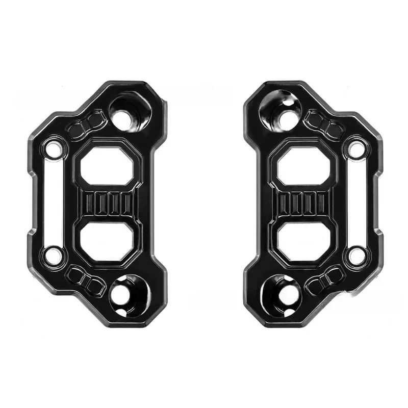 For Jeep 18 Wrangler JL 2Pcs Car exterior accessories Off-road modified engine cover auxiliary spotlights A-pillar fixed bracket