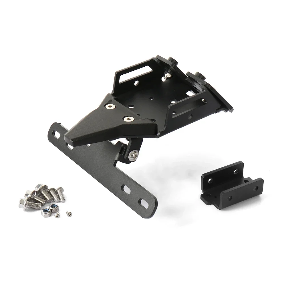 Motorcycle Accessories Rear License Plate Holder Bracket Mount Black For CFMOTO 675SR-R 675 SR-R 675SRR