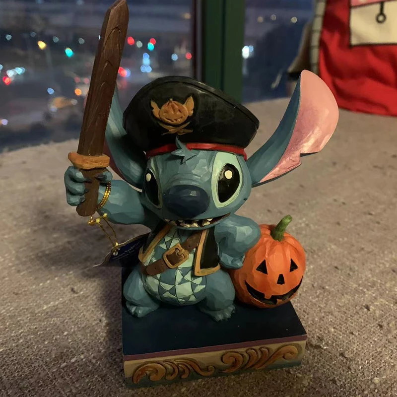 Authentic Disney Star Baby Pirate Figure Stitch Hand Action Doll Decoration Gift Popular Doll Hand Gift For Boys And Girls