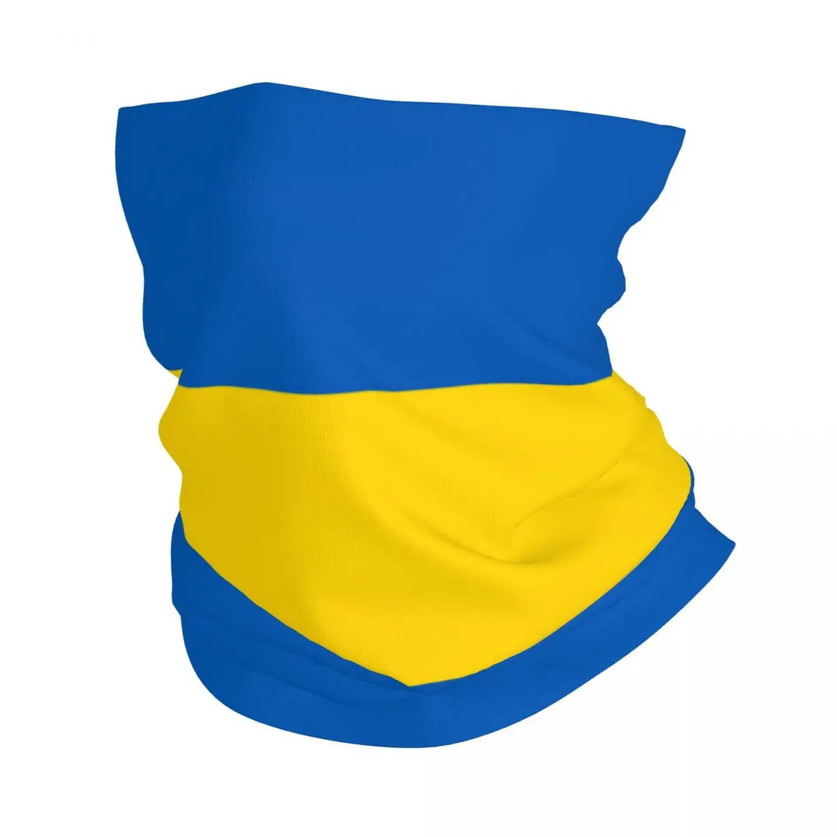 Flag Of Ukraine Bandana Neck Gaiter UV Protection Face Scarf Cover Women Men Headband Tube Balaclava