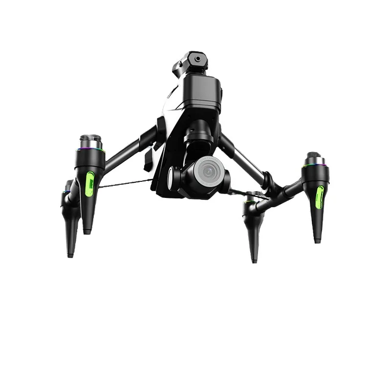 Новый дрон H34 4K Professional HD с двойной камерой 360° °   Бесщеточный складной квадрокоптер с дистанционным управлением для предотвращения препятствий, игрушка-дрон