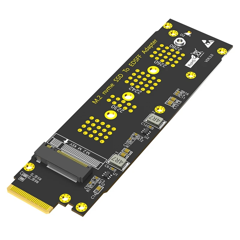 Nvme M.2 SSD To Nvme EDSFF E1.S SSD Adapter