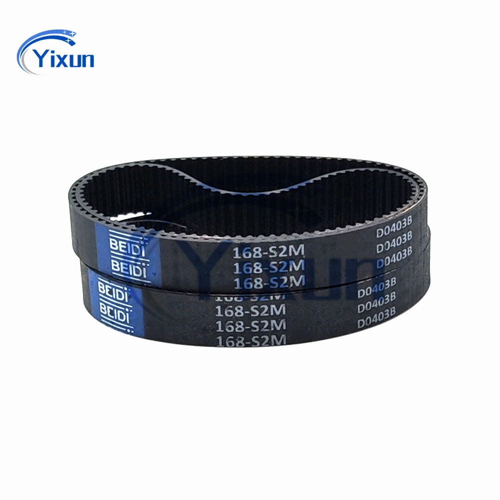 S2M Rubber Timing Belt Length 428 430 432 436 438 440 444 446 448 450 452 454mm Width 4/6/9/10/15mm Arc tooth Synchronous Belt