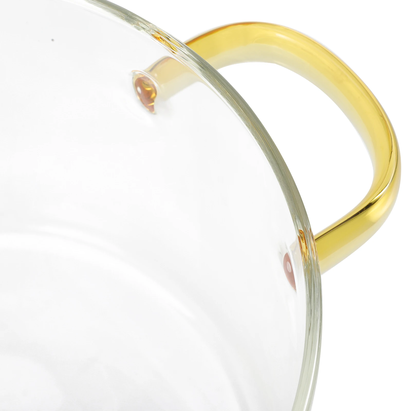

Clear Glass Stockpot With Lid Double Handle Noodle Resistant Kitchen Cookware Stew Pot For Soup Ramen Cooking Small Pot