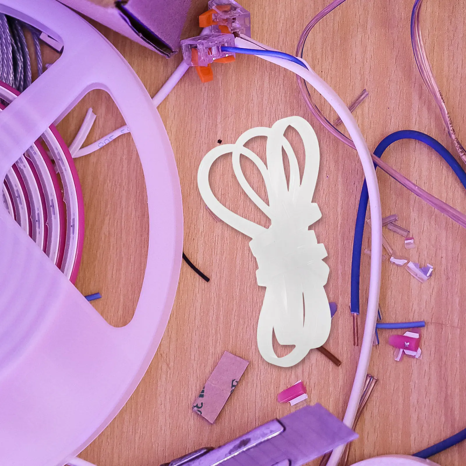 

Гибкий рассеиватель для светодиодной ленты из мягкого ПВХ, 0,28 фута (6 мм) по ширине, 6 мм по длине, гибкий чехол для светодиодной ленты, освещение для спальни