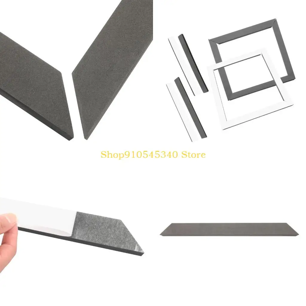 U2JA 14 x 14 Opening Gasket and Leveling Pad Kit, Self Adhesive Seal Material for Air Conditioner Opening Maintenance