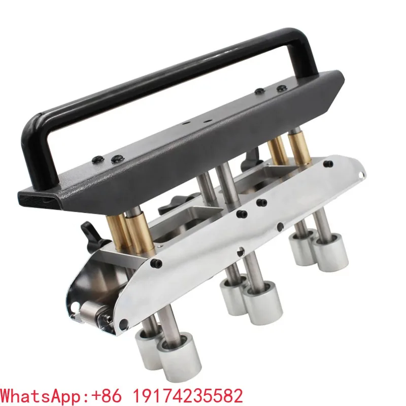 3 Station Edge Roller Bender Roofing Sheet Metal Bending Tool For 0‑90 Degree Angle 13‑130mm Bending Roofing Metal Bender