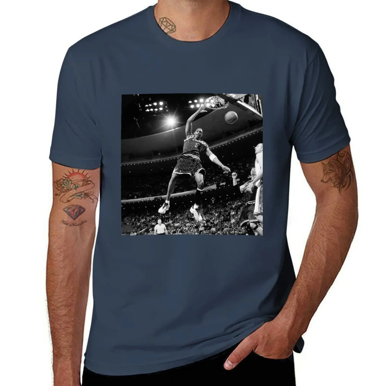 

Black McGrady / White Tracy - T-Shirt Plus Size Workout Short Sleeve Top