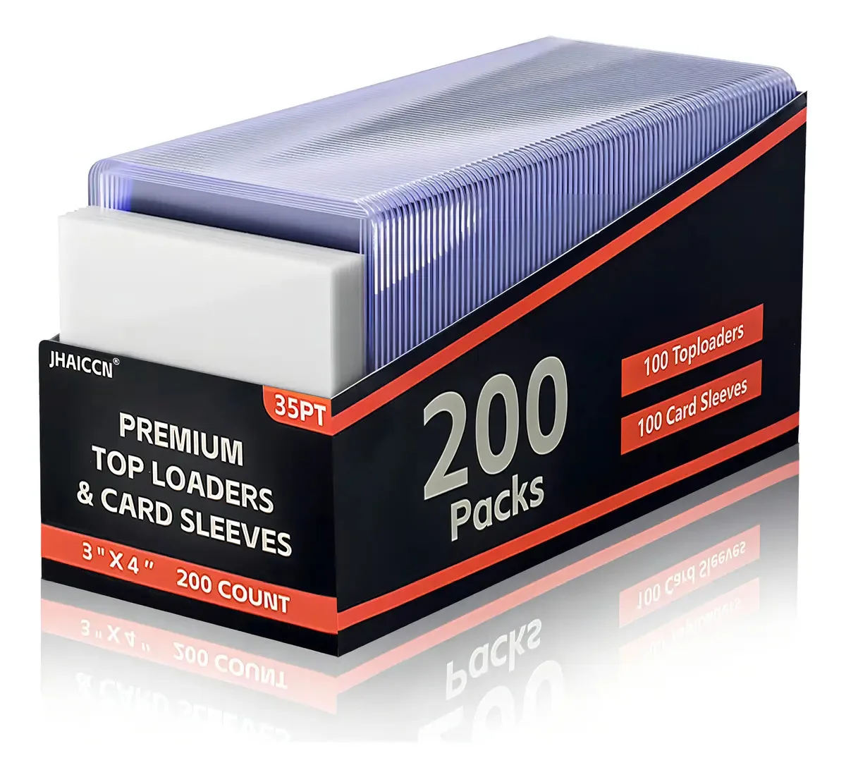 200 pcs Hard Upper Loading Cases for Magic Cards