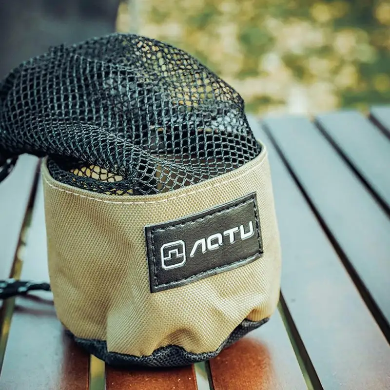 巾着付きメッシュボトルポーチ,ドリンクカップキャリア,防水,ホルダーバッグ,旅行,釣り,狩猟,ハイキング