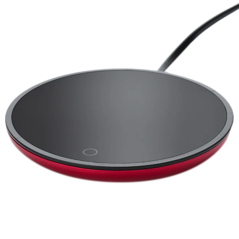 Calentador de tazas de café caliente, calentador de tazas, calentador de café para escritorio con apagado automático-enchufe estadounidense