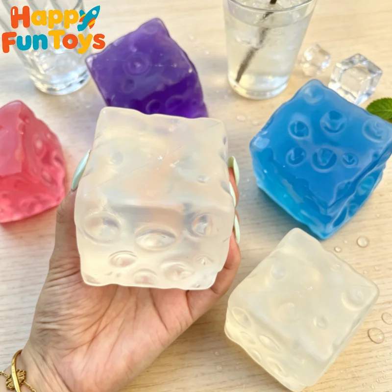 Honey Cheese Squeeze Toy Sensory Stress Relief Fidget Toys Soft Slow Rebound Comfortable Squeezing Touch Stress Relief Ball