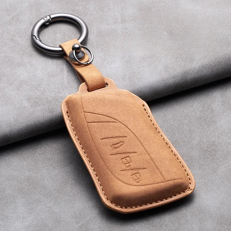 

Leather Car Key Cover Case Holder For Lexus NX IS RX ES GX LX LS UX GS 200 260 300 350 NX200 NX300 RX350 ES300 Key Accessories