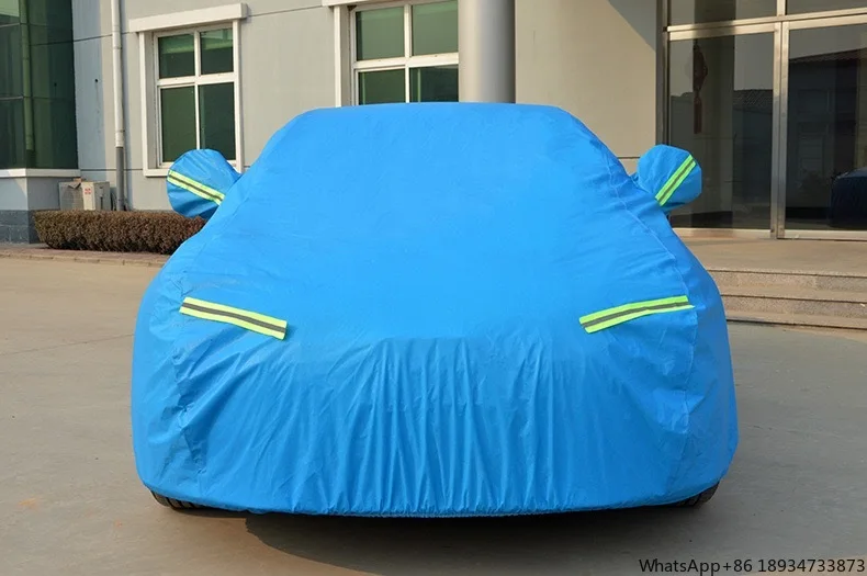 High quality custom thickened Oxford cloth waterproof, sun proof, and dustproof car cover universal car cover