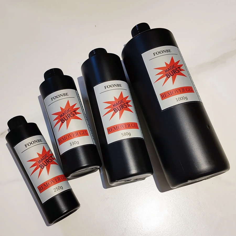 120g/250g Magic Fast เล็บเจล Polish Remover ทําความสะอาด UV Soak Peel Off กึ่งถาวรเคลือบเงาเล็บเครื่องมือกําจัดเล็บ