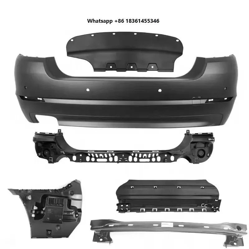 

For 5 Series 520 523 525 528 F18 Good Quality Rear Bar Bracket Lower Guard Trims Baffle Rear Bumper
