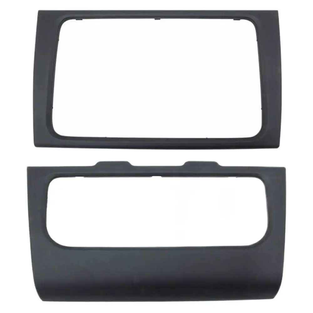 Black Central cd Radio Cover Trim for Volkswagen Golf MK6 2009 2010 2011 2012 2013 2014  L5KD858069  L5 K0858061E