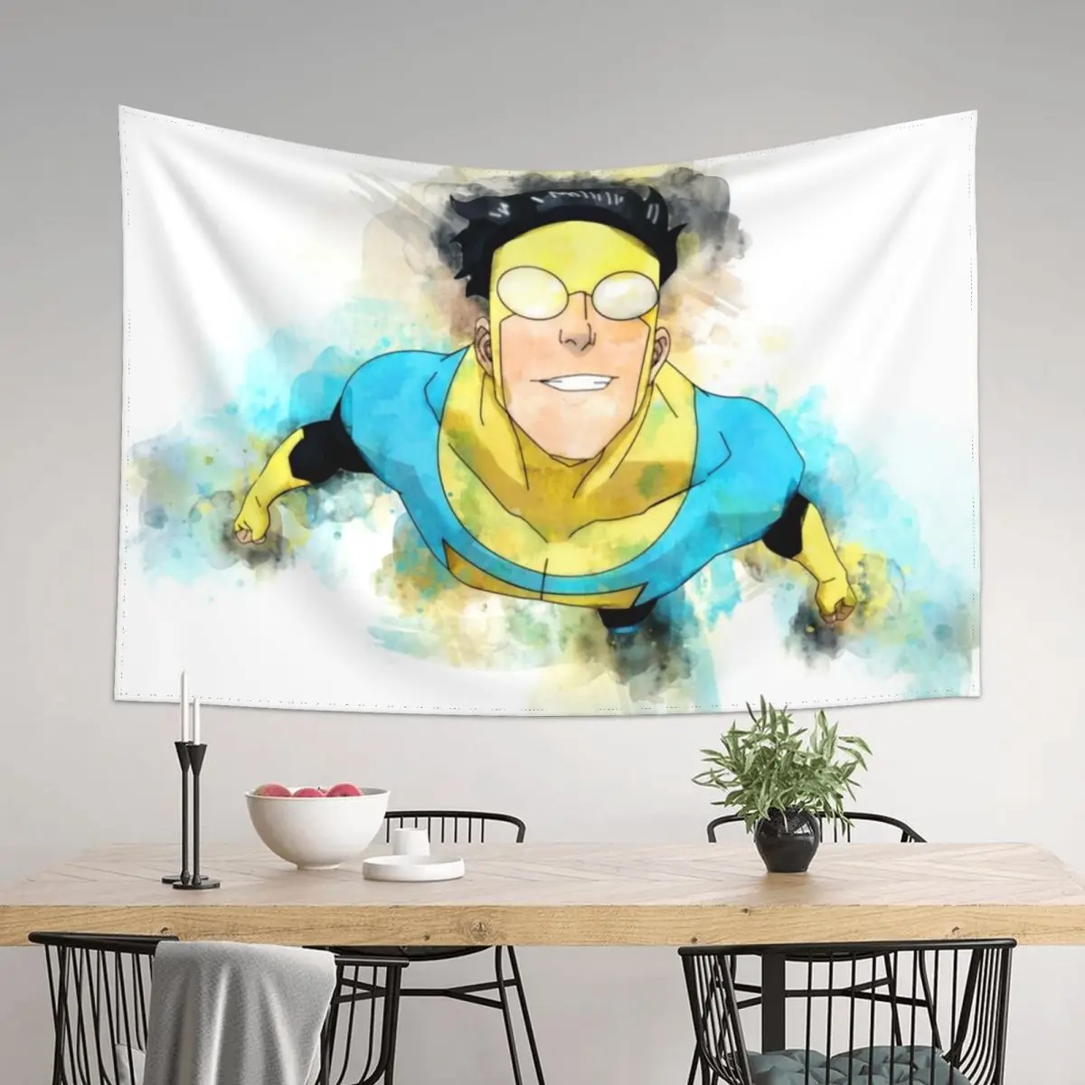 

Invincible from Invincible *watercolor* Tapestry Room Decorations Aesthetics For Bedroom Room Decorator Tapestry