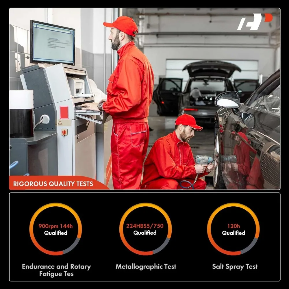 مجموعة محور التوجيه الأمامي الأيمن A-Premium ومفصل العجلة المتوافقة مع Mazda CX-7 2007-2012، CX-9 2007-2015، Passen