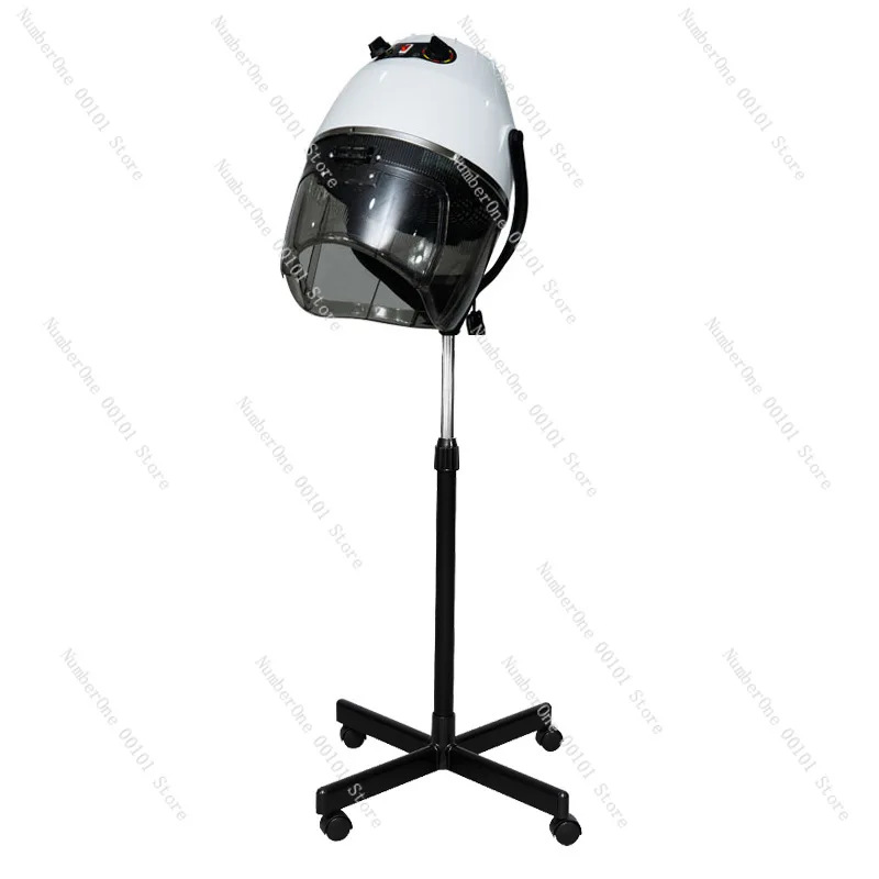 Professional Hair Dryer Hooded Heat Cap Salon Styling Treatment Machine Far Infrared Adjustable Standing Quiet For Home Beauty
