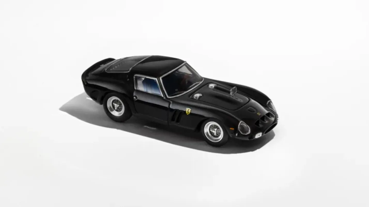 CL moulé sous pression 1/64 échelle Ferrari 250 GTO capot d'ouverture modèle de collection alliage modèle de voiture jouets pour garçons cadeau enfants jouets garçons