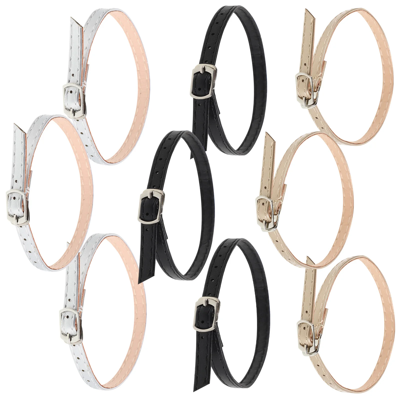 

3pcs 3 Pairs High Heels Shoelaces Straps Adjustable Anti Slip Belt Band for Women Ankle Shoe Accessories Foot Care Tools