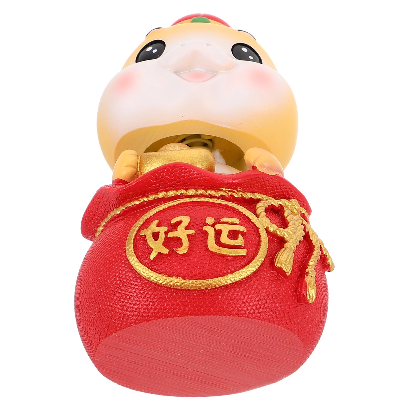 

Большой милый змеиный ремесленный декор для салона автомобиля, настольная настольная статуя из смолы, фэн-шуй, счастливый шарм, китайский новогодний праздник