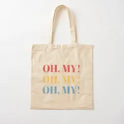 Seventeen Oh My Tote Bag Eco Bag Cotto  Canvas Bag Shoulder Bag Fabric Tote Travel Women Designer Unisex Foldable Printed