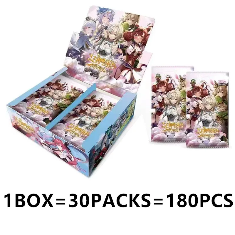 New Goddess Story 2M11 Box PR Card Metal Card Anime Games Girl Party Swimsuit Bikini Booster Box Doujin Toys And Hobbies Gift