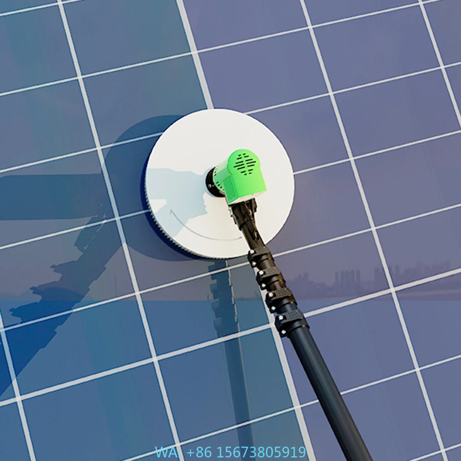 

3.5 Meter Solar Panel Clean Brushes Machine Robots with Both Lithium Battery and AC Power