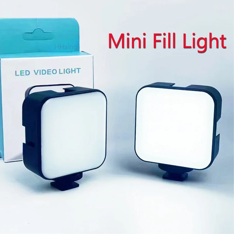 Led Lights Photography Lamp Live Broadcast Pocket RGB Light For Video Shooting Beauty Fill Cameras Professional Selfie Ringlight