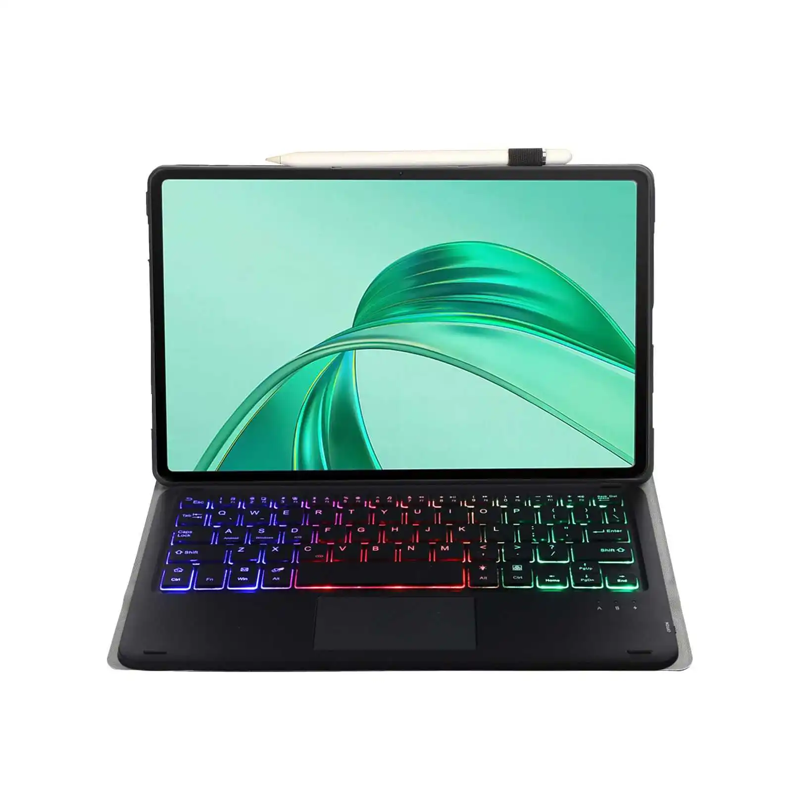 Étui pour clavier rétro-éclairé avec pavé tactile, pour Huawei Honor Pad X8A X9 11 pouces X9 X8Pro 11.5 pouces, housse pour tablette, Bluetooth3.0 Funda