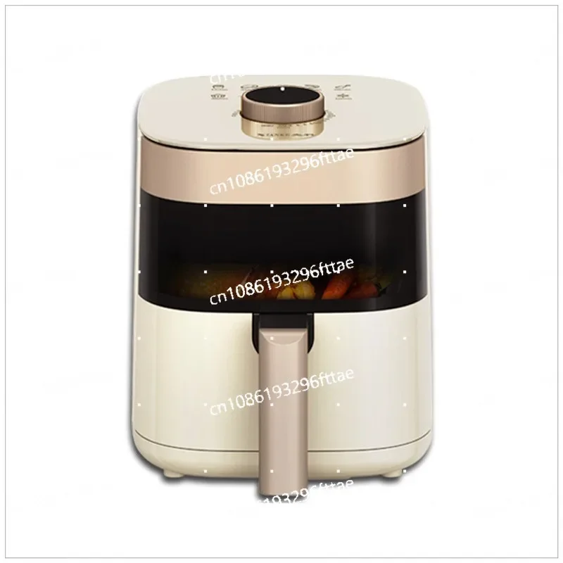 4.5L Visual Air Fryer Household Multi-functional Electric Fryer Large Capacity Smoke-free French Fries Machine Electric Oven