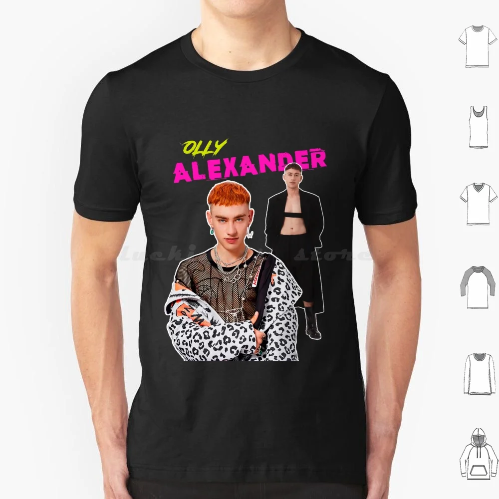 Olly Alexander 2024 United Kingdom T Shirt Cotton Men Women DIY Print Olly Alexander 2024 Esc 2024 Uk United Kingdom