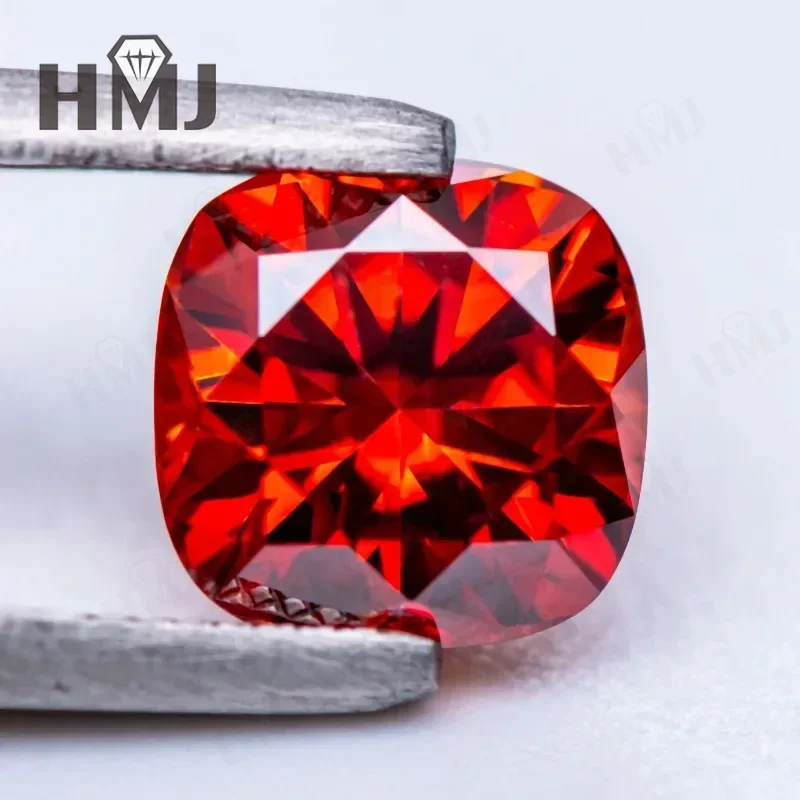 Laborgezüchteter Moissanit, plattiert, verschiedene Formen, mit GRA-Zertifizierung, starker Feuerfarbe, hohe Qualität, für DIY-Ringe, Halsketten und Ohrringe – Detail 23